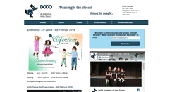 Desktop Screenshot of dodo-irishdance.at